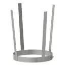 Хомут в шахту для крепления дымоходной трубы