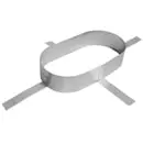 Хомут в кладку для дымохода