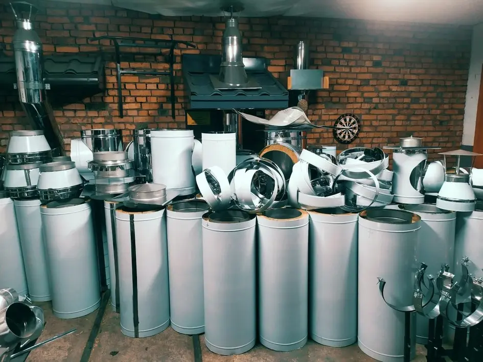 Изготовление и продажа дымоходов из нержавеющей стали