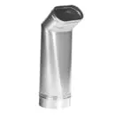 Колено-переход с овала на круг из нержавейки