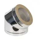 Сэндвич колено дымохода из нержавеющей стали