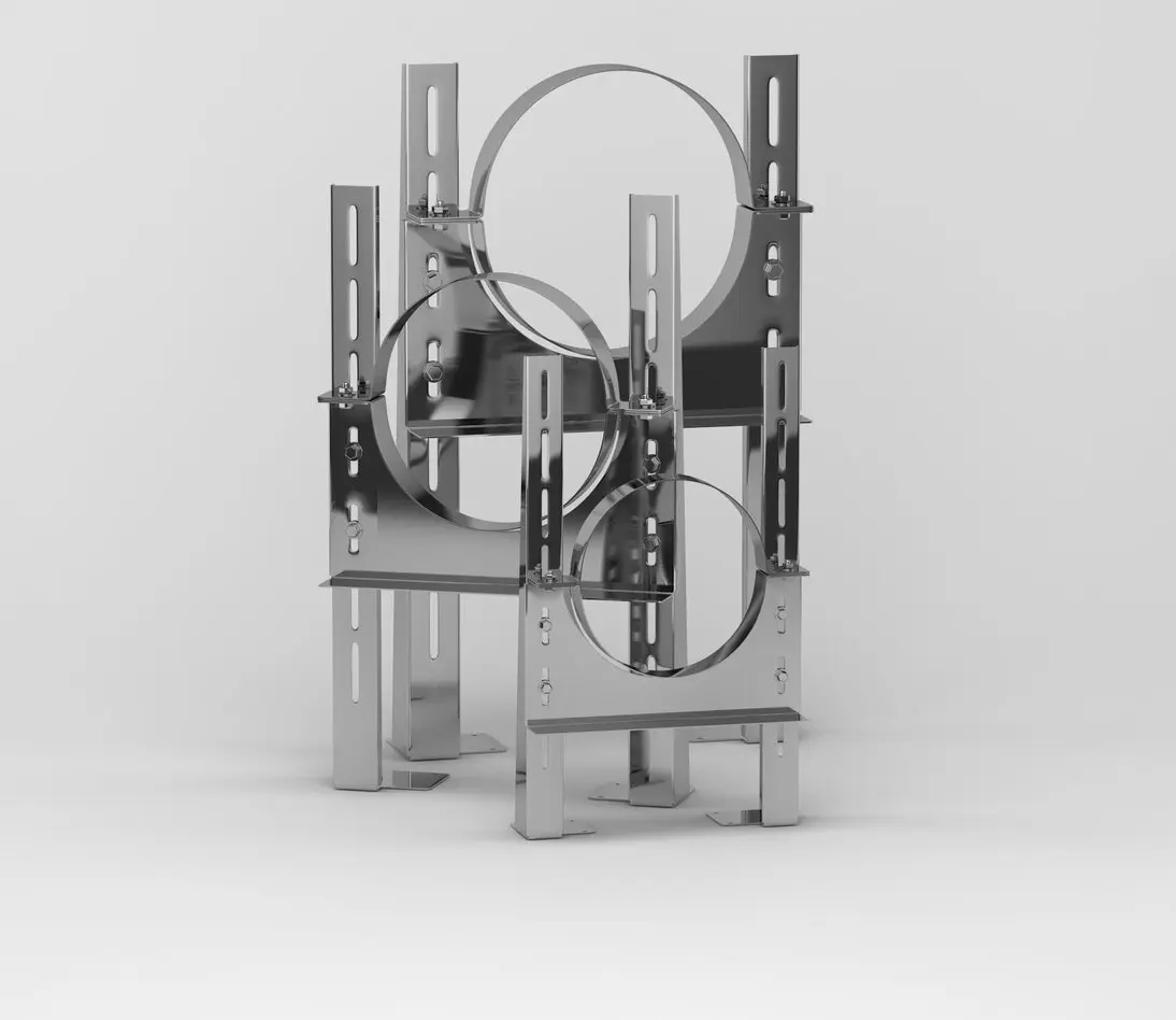 Крепёж для дымохода