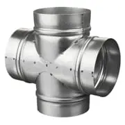 Купить крестовину для дымохода 90 градусов из нержавеющей стали