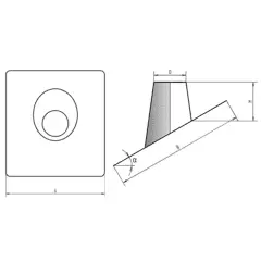 Уплотнение кровли для дымохода