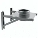 Опорная стеновая площадка для дымохода