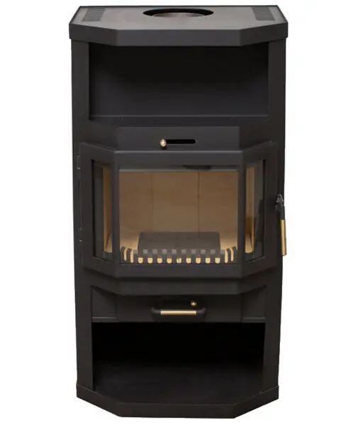 Печь-камин «АНГАРА-АКВА» Мета-Бел