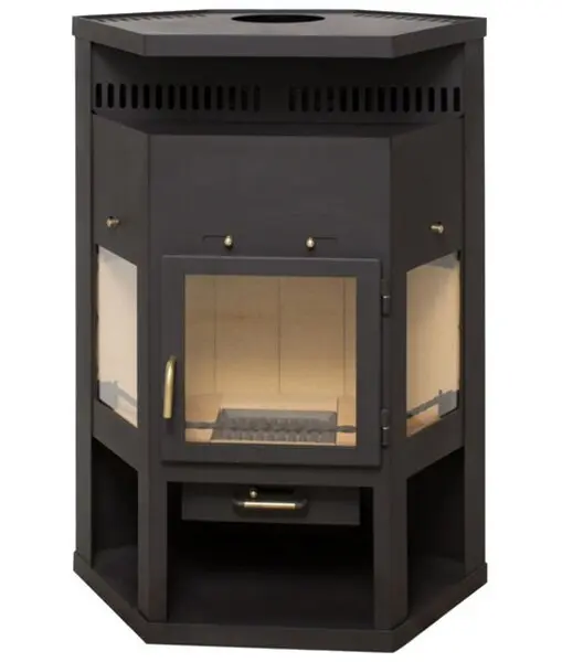 Печь-камин «ЕНИСЕЙ» Мета-Бел