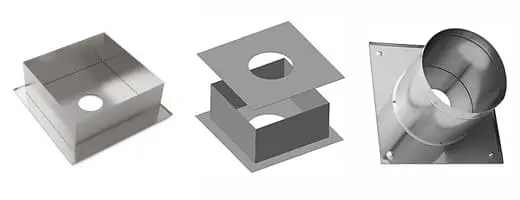 Потолочно-проходной узел (ППУ) для дымохода
