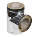 Сэндвич тройник дымохода из нержавеющей стали