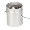 Шибер поворотный для дымохода