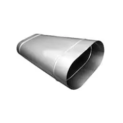Труба овальная нержавеющая 1 метр