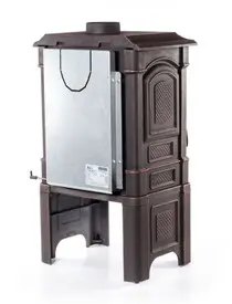 Чугунная печь-камин Bruno II