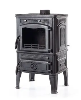 Чугунная печь-камин Dacha II