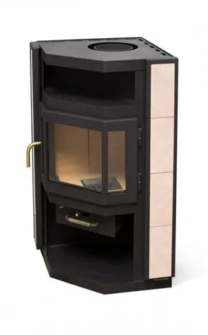 Печь-камин НЕВА Мета-Бел