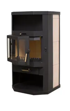 Печь-камин АНГАРА-АКВА Мета-Бел