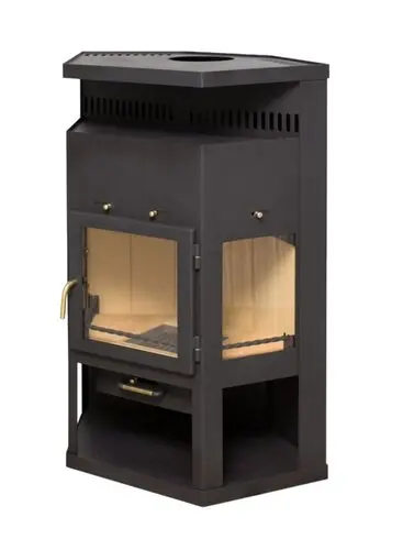 Печь-камин ЕНИСЕЙ Мета-Бел