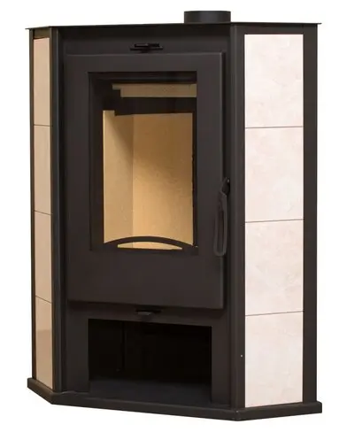 Печь-камин РИТМ L+ Мета-Бел